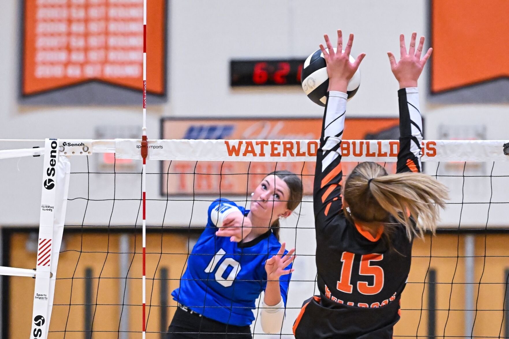 10/20/2025 - Girls Volleyball - Columbia at Waterloo